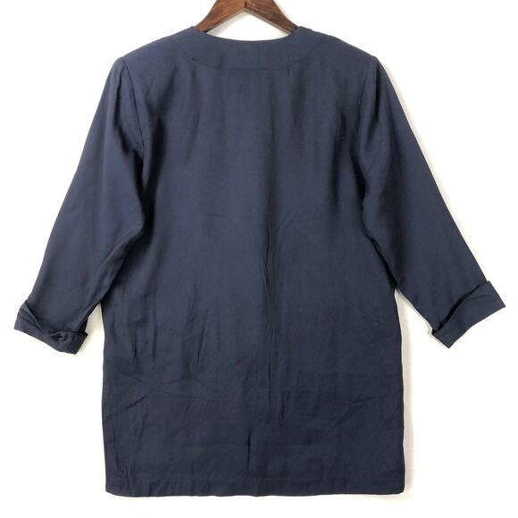 Vintage Piccalino Petites Navy Dress and Blazer Set Women’s SZ 6P EUC - Picture 6 of 16